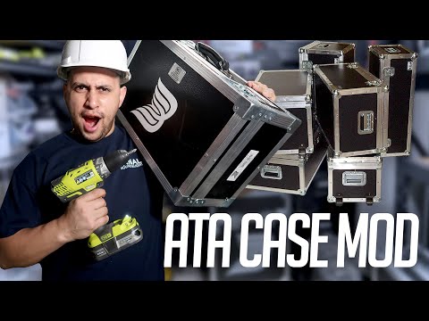 Mobile DJ Tips: Flight Case Mod for fast Load-In