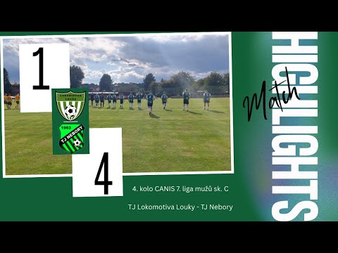 Sestřih TJ Lokomotiva Louky - TJ Nebory 4. kolo 23.8.2025