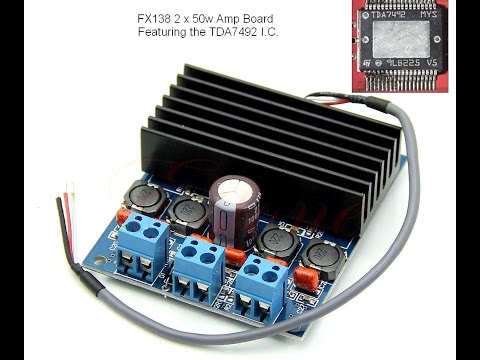 TDA7492 Class D Audio Amplifier
