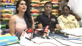 Actress Regina Inaugurates Shopping Mall in Adilabad