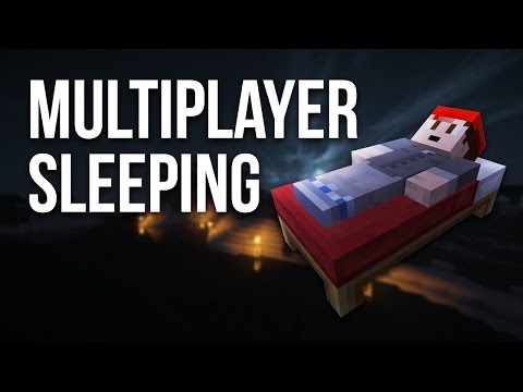 1-Player Server Sleeping in Minecraft (ONE COMMAND!)
