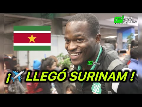 🇸🇷✈️ LA SELECCIÓN DE SURINAM YA ESTÁ EN GUATEMALA