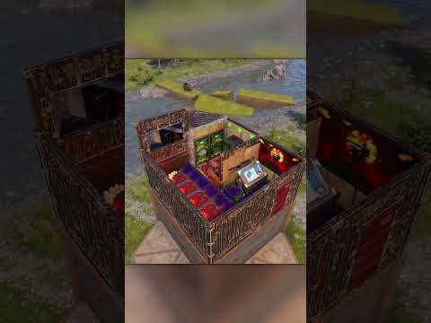 SPEEDRUN BASE! An Evening Survival Base - 2x2 rust base design