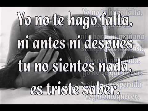 download lagu mp3 mp4 Yo No Te Hago Falta Eso Ya Lo Se Letra, download lagu Yo No Te Hago Falta Eso Ya Lo Se Letra gratis, unduh video klip Yo No Te Hago Falta Eso Ya Lo Se Letra
