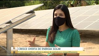 CRESCE A OFERTA DE ENERGIA SOLAR POR ASSINATURA NO BRASIL