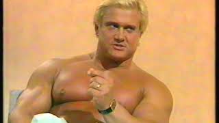 A great Tom Platz  interview by Terry Wogan for the BBC