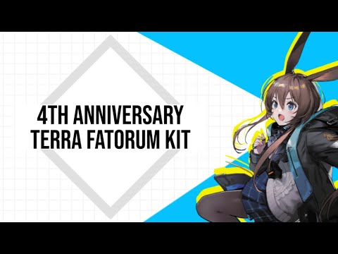 Arknights 4th Anniversary Unboxing 2025