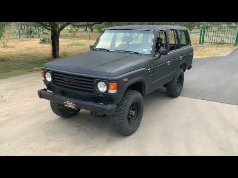 1985 Toyota Land Cruiser FJ60