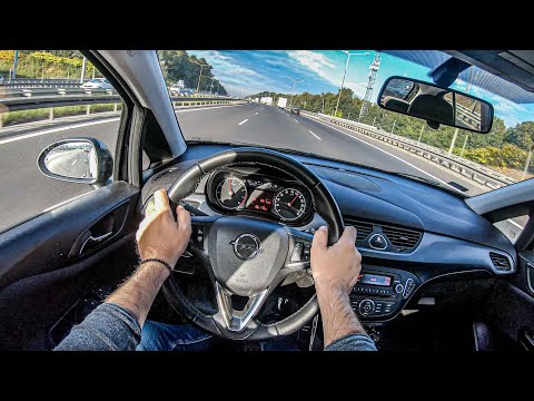 Opel Corsa E (1.4 90 HP) | POV Test Drive #608 Joe Black