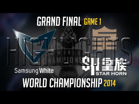 SSW vs SHR Game 1 Highlights Final | LoL World Championship 2014 Samsug White vs Royal Club