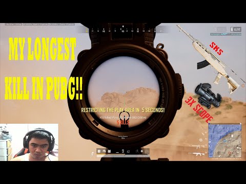PUBG - Longest Kill Of My Life In Playerunknown's Battlegrounds [karakin map] [1080p]