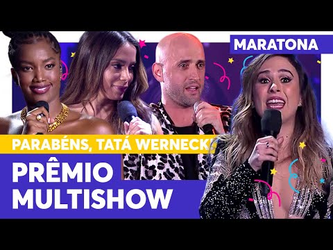Tatá Werneck no Prêmio Multishow com Anitta, Iza e mais! | Prêmio Multishow | Humor Multishow