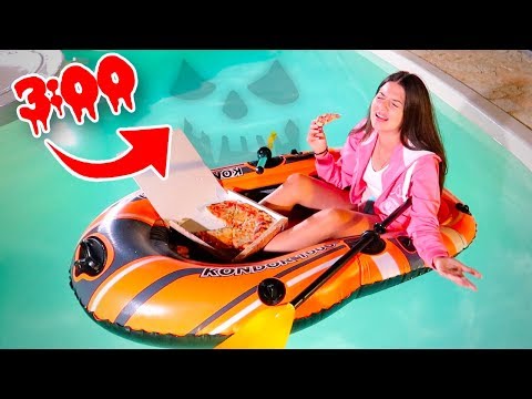 MAI STARE IN PISCINA ALLE 3 DI NOTTE! *challenge*