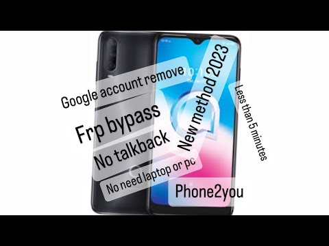Alcatel 3L Google account remove Frp bypass new method 2023