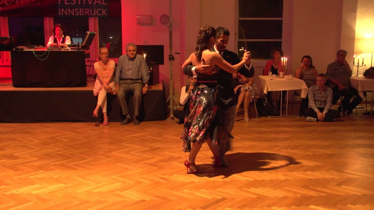 Christian Marquez & Virginia Gomez "Los Totis" 1, intro Pepa Palazon, Tangofestival Innsbruck, 2015