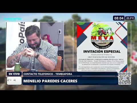 NOTA - MENELIO PAREDES TEMBIAPORA