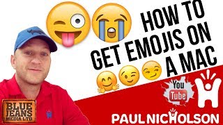 How To Get Emojis On A Mac - Quick Tip To Add Emoji When Using A Mac