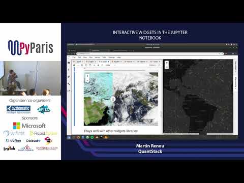 PyParis 2018 - Interactive widgets in the Jupyter Notebook