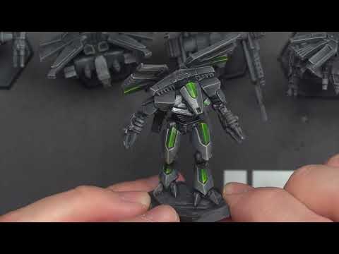 Battletech: Hobby Update - Clan Jade Falcon Raptor Keshik