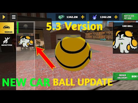 Rope Hero Vice Town : Car Ball || New Update 5.3 Version Ride In A Cannon Ball