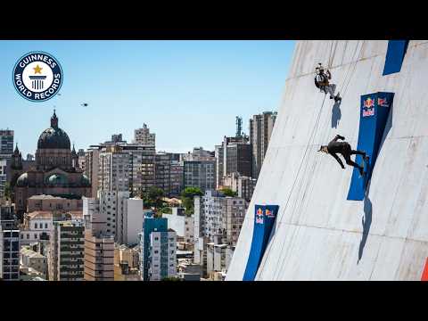 BIGGEST Skate Ramp Ever | Guinness World Records
