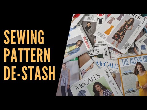 Sewing Pattern De-stash!