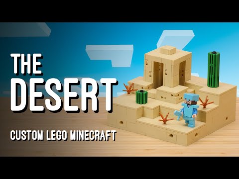 The Desert | Custom LEGO Minecraft World
