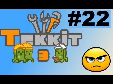 Tekkit With Grumpy E22 - Upgraded Mass Fabricator and Man Cave Door