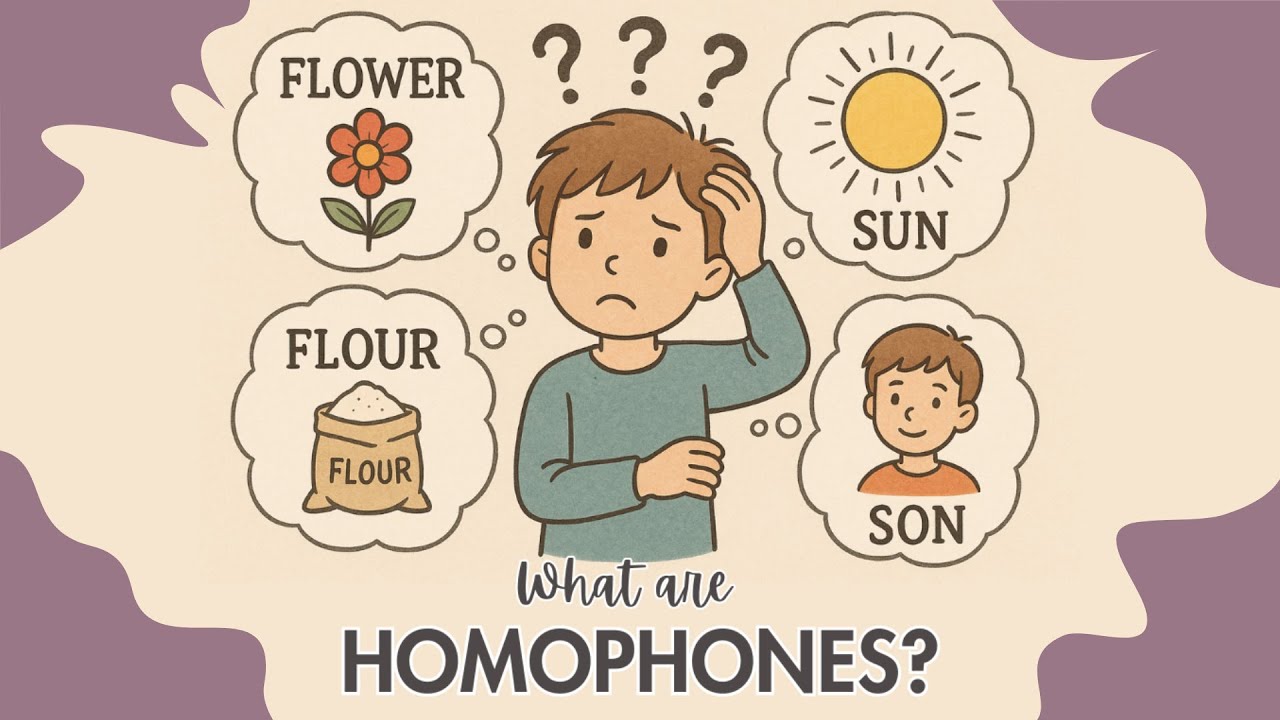 Homophones for Kids | Fun English Lesson + Free Worksheet Download!
