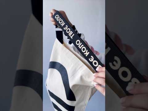 Сумка сумка шопер из двунити с ручками кросбоди почтальонка без печати Размер: 35cм х 38см - фото 1 - id-p2022791318