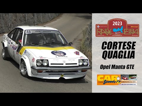 Rally Elba Storico 2023 || Danilo Cortese - Claudio Quaglia || Opel Manta GTE