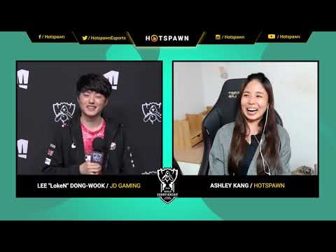 JDG LokeN says all five JDG players are hungry for revenge against DWG | Ashley Kang