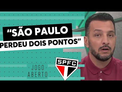 O São Paulo perdeu dois pontos, diz Edu Dracena após empate com o Flamengo