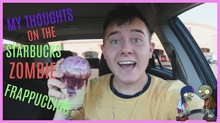 Starbucks Zombie Frappuccino Taste Test!