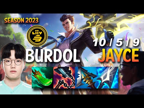 LSB Burdol JAYCE vs POPPY Top - KR Ranked