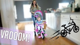 FAST TODDLER ON A TRIKE! 💨