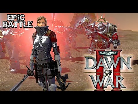 Epic Battle: Grey Knights vs Chaos Legions! - Astartes Mod | WH 40K: Dawn of War 2: Retribution