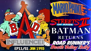 Bad Influence S1/E11 January 1993 - Full Episode #badinfluence #retrogames #retrogaming