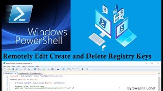 Remotely Create Update Delete Registry Key on Multiple Computers