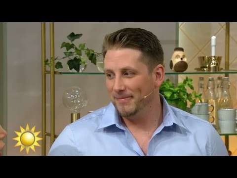 Trissvinnaren Peder drömmer om husvagn - Nyhetsmorgon (TV4)