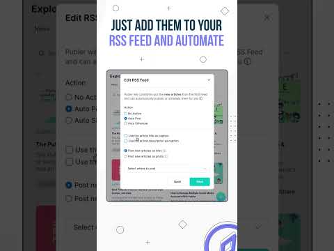 Easily Share Articles From Your Blog To Social Media With Publer's RSS Feed