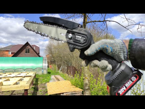 Аккумуляторная цепная пила WOSAI 20V MT Cordless chain saw #wosai #vvosai