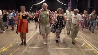 Contra Dancing at Sautee - Cis Hinkle & The Elftones - Balance and Cross