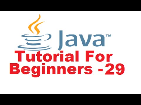 Java Tutorial For Beginners 29 - Java Interfaces