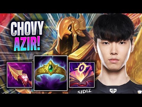 CHOVY CHILLING WITH AZIR! - GEN Chovy Plays Azir MID vs Taliyah! | Season 2022