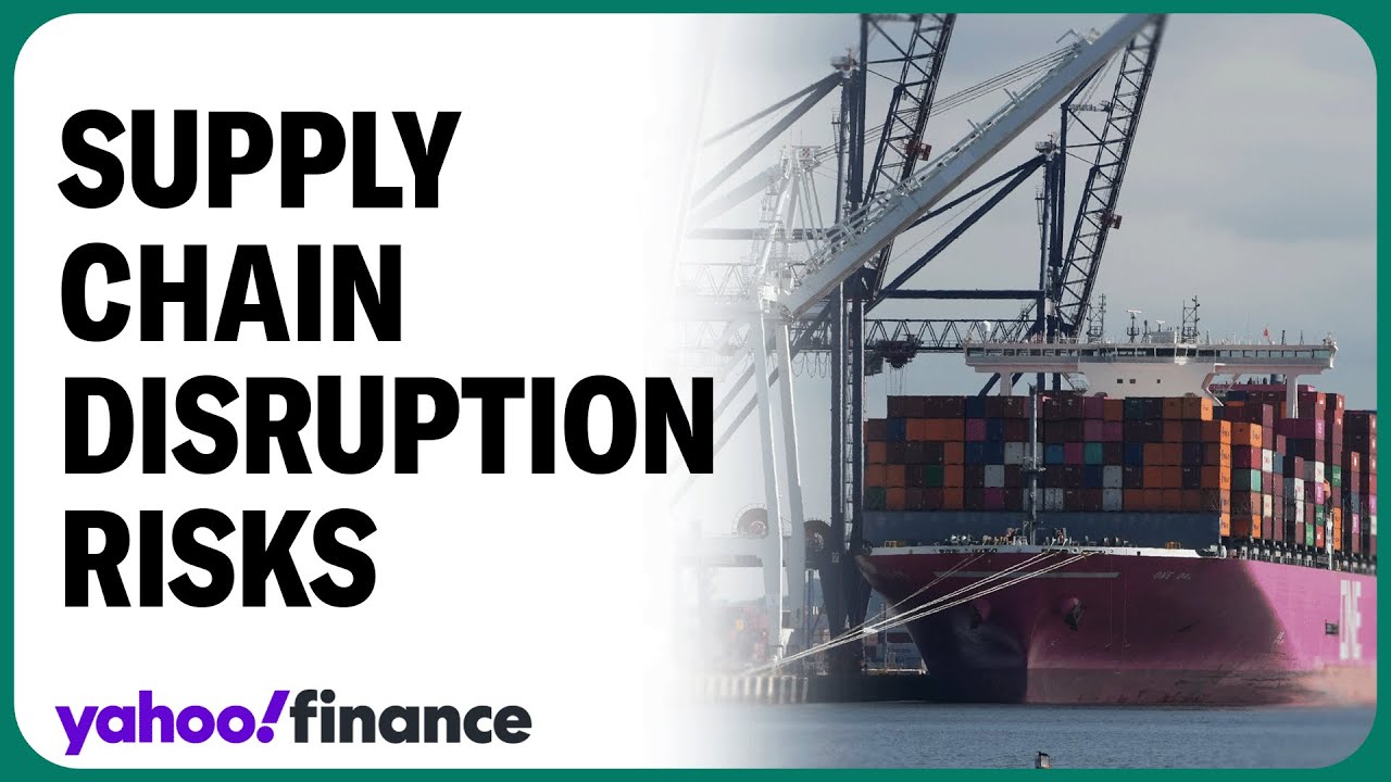 How global supply chain disruption risks impact businesses