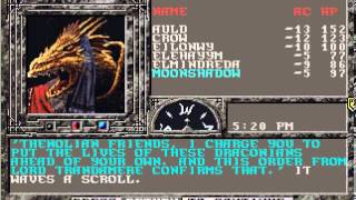 Let's Play "Dark Queen of Krynn" Part 21 - Into the Keep