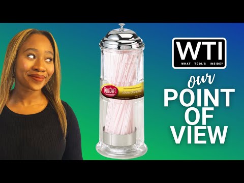 TableCraft Straw Dispenser - WTI product video review