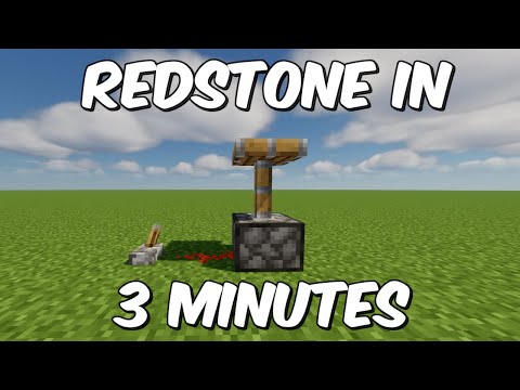 EVERY redstone item explained In 3 minutes