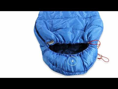 Спальный мешок High Peak Trek 2/+2°C Blue/Dark Blue Left